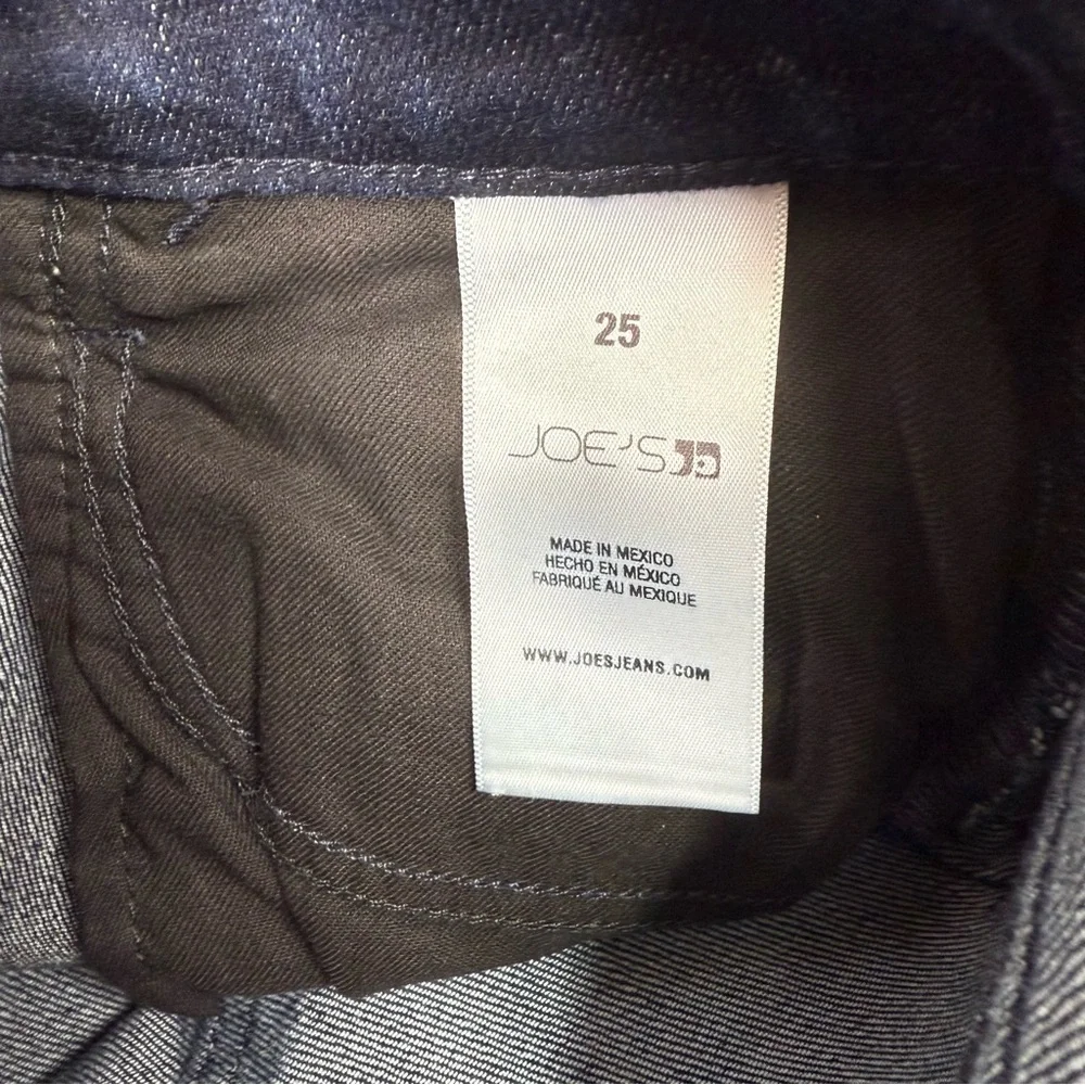 Joe’s Women High Rise Dark Blue Skinny Ankle Jeans Size 25 New